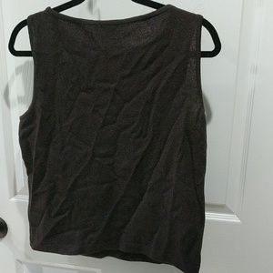 St. John Tops - St. John Knit Brown Sleeveless Top Vintage St. John Tops - St. John Knit Brown Sleeveless Top Vintage